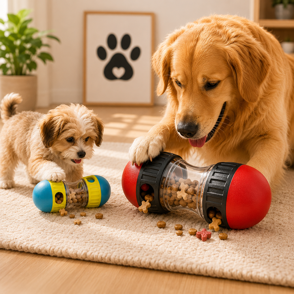 TreatQuest™ Interactive Dog Puzzle Feeder