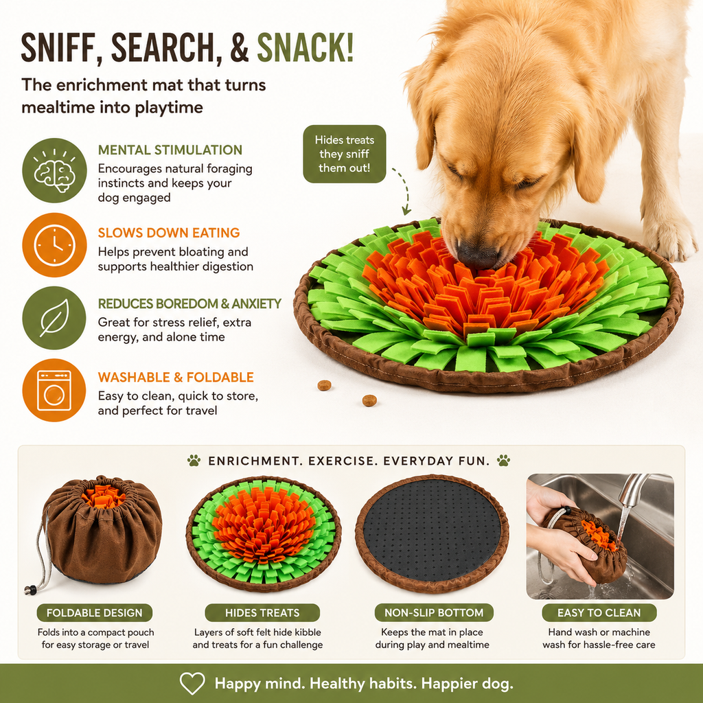 SniffQuest™ Enrichment Snuffle Mat