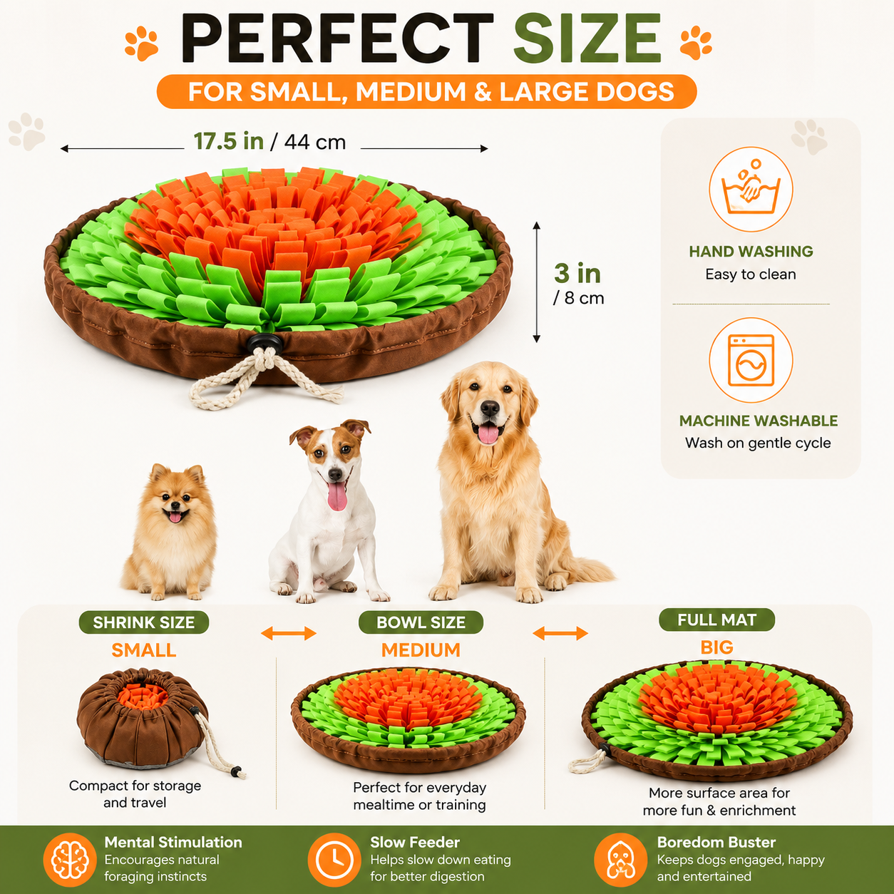 SniffQuest™ Enrichment Snuffle Mat