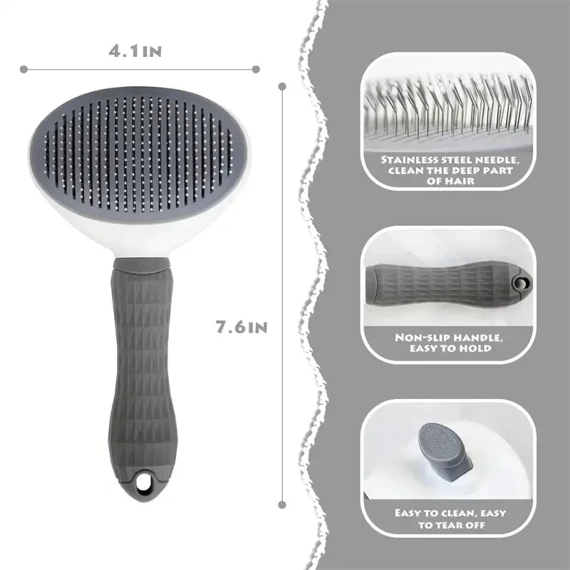 FurBuster™ Self-Cleaning Grooming Brush